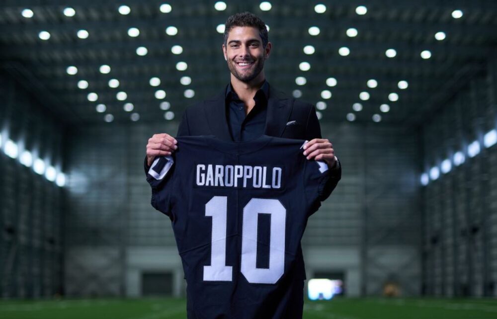 Jimmy Garoppolo’s Fresh Start with the Raiders Isn’t Going as Planned