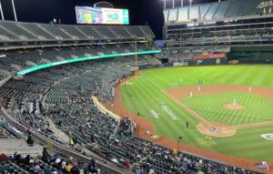 Oakland A's streak ends