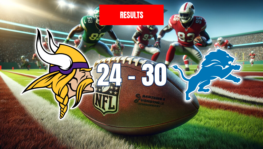 NFL Game Recap: Minnesota Vikings vs Detroit Lions